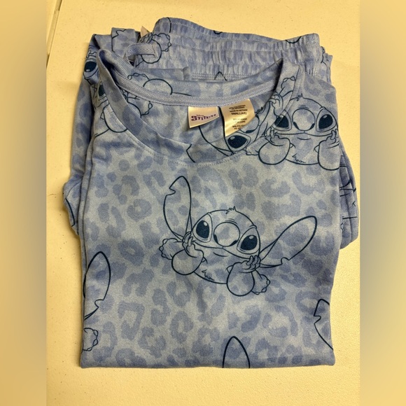 Disney Blue Character Lilo&Stitch Pajama Set - Picture 5 of 6